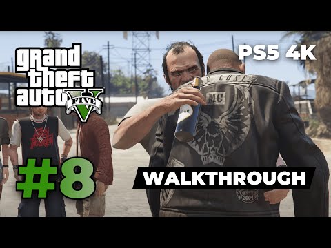 GTA 5 Expanded & Enhanced - PS5 Walkthrough Gameplay | Part 8 | 4K 60FPS (no commentary)