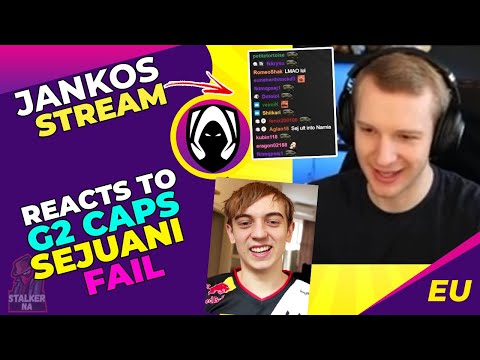 Jankos Reacts to G2 CAPS Sejuani FAIL 👀