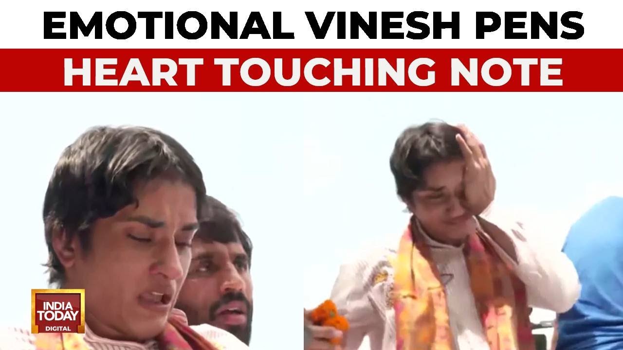 Warrior Vinesh Phogat Returns, Pens Emotional Note | India Welcomes It's Champion | India Today