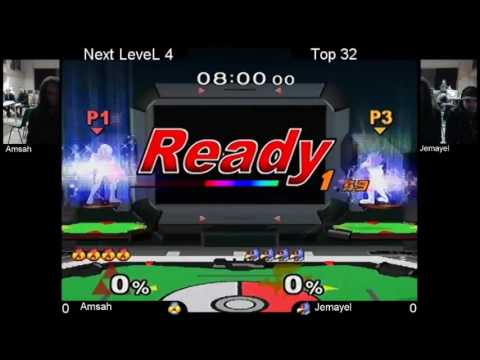 Next LeveL 4 - Jemayel (Falco) vs Amsah (Sheik) - SSBM Singles WQ