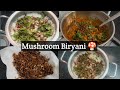Mushroom Biryani ‍ Biryani Recipe Sivalakshmi Vlogs Mushroombiryani Sivalakshmi Vlogs
