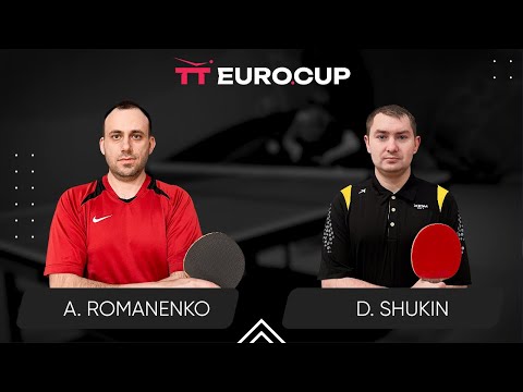 18:00 Andrii Romanenko - Dmytro Shukin 08.12.2023 TT Euro.Cup Ukraine Professional. TABLE 3