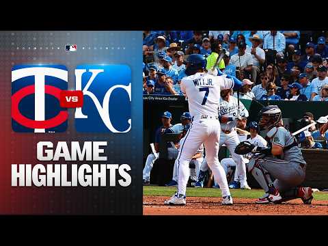 캔자스시티 VS 미네소타 MLB 하이라이트