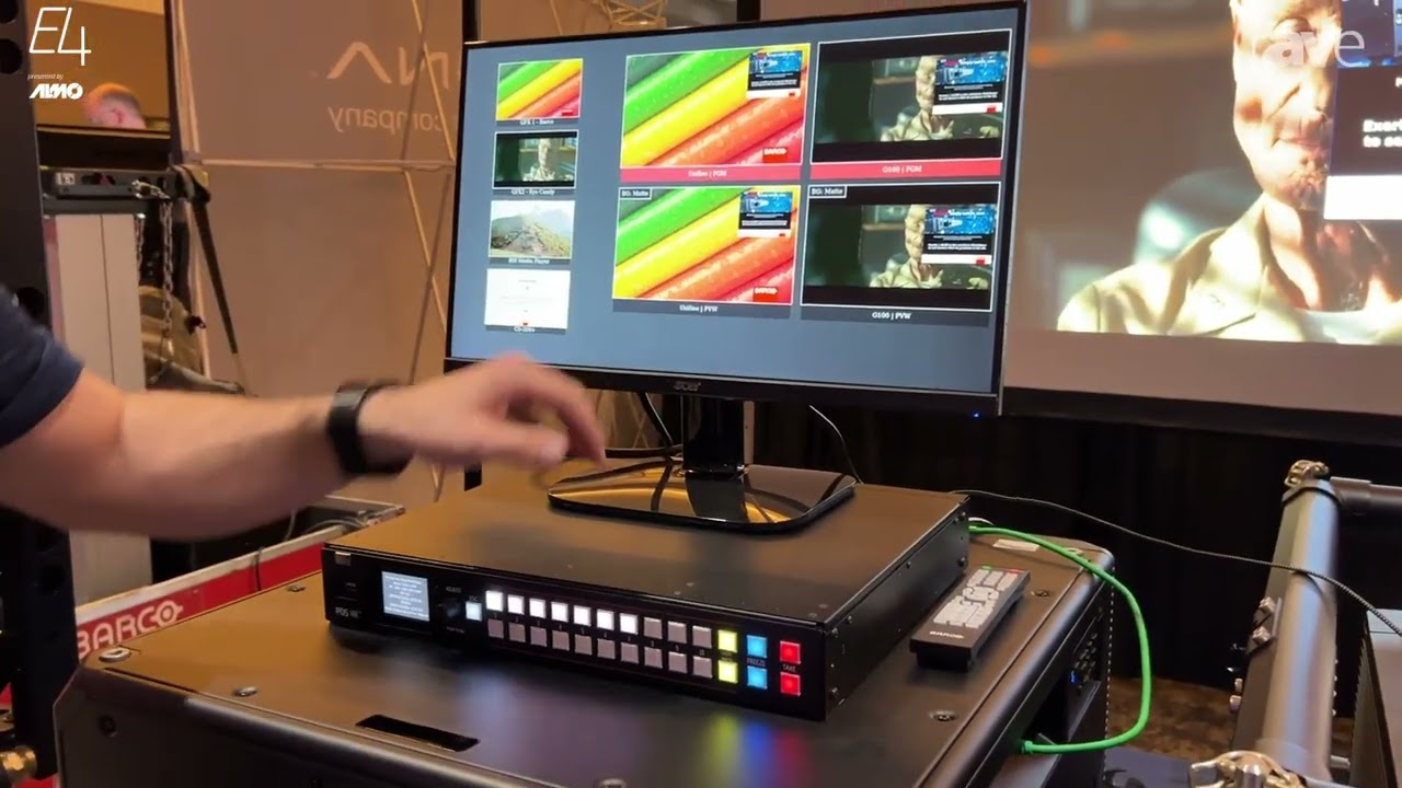 E4 Experience: Barco Presents PDS-4K Small Venue Presentation Switcher with 4K Capabilities