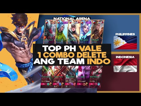 Top PH vale 1Combo Delete ang Team indo Feat. top ph harith