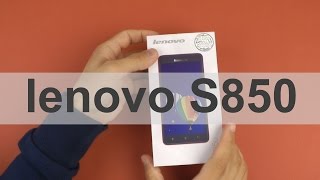 Lenovo S850 - відео 9