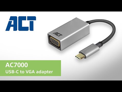 ACT USB-C to VGA adapter