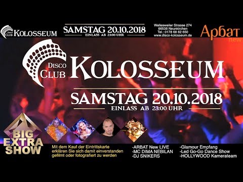 20.10.18 - Kolosseum Club Neunkirchen - BIG EXTRA SHOW