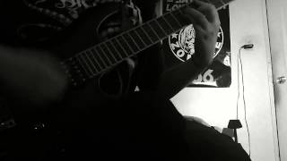 The dawn no more rises-Dark Funeral(guitar cover)