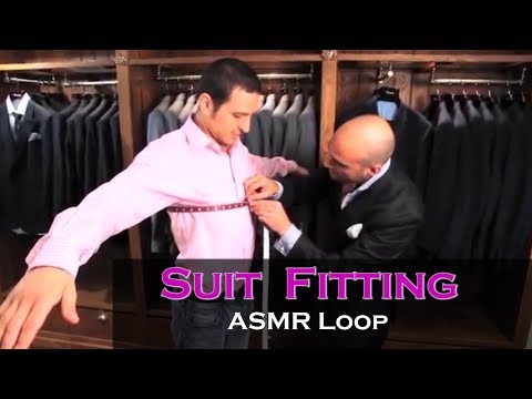 ASMR Loop: Suit-Fitting - "Suit for War" – 42 mins