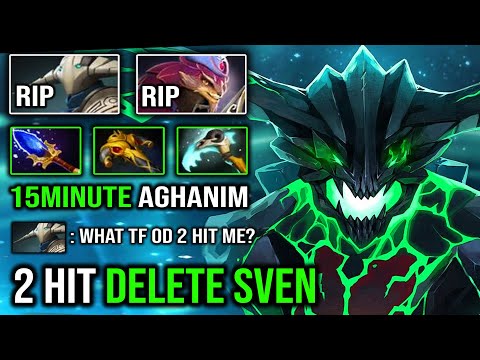 King of Pure Damage 15Min Scepter OD 2 Hit Deleted Sven | EPIC Eclipse Burst 22Kills EZ Counter DotA