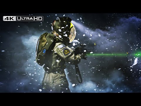 Alien: Covenant 4K HDR | Ending Fight