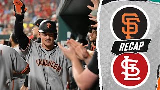 Giants vs. Cardinals Game Highlights (9/5/25) | MLB Highlights