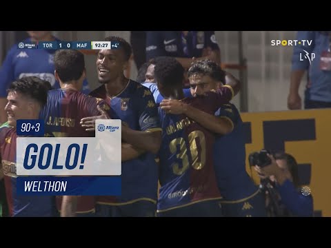Goal | Golo Welthon: Torreense (1)-0 CD Mafra (Taça da Liga 23/24 - 1ª Fase)