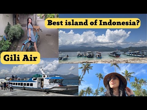 Fast boat to GILI AIR |  Is this best island of INDONESIA? | 2022
