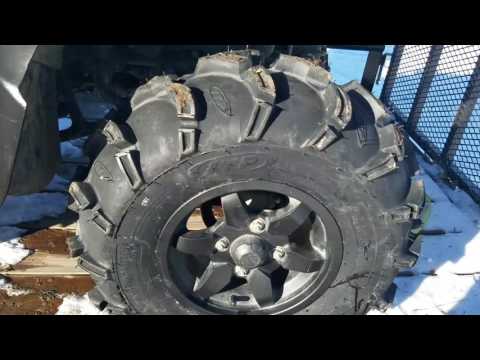 ITP Mud Lite XL tires for The Brute Force and short review