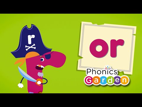 Bossy-R Pirate | OR | Phonics Garden