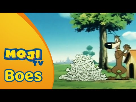 SAFFIE VANGT BOT 🐕 | BOES 🐂 | Nederlandse Kinderseries | MojiTV