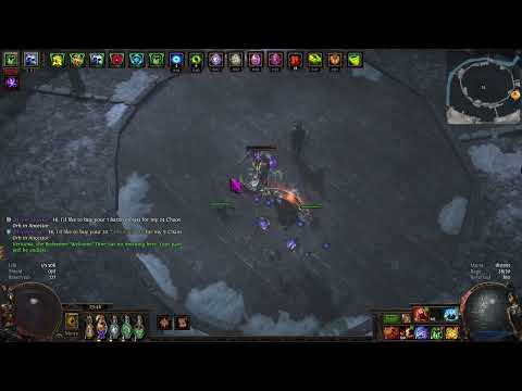 Poe 3.22 Trial of Ancestors: Icicle mine deadeye sirus guard