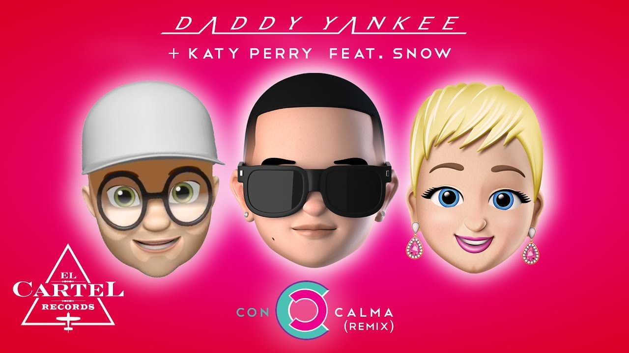 Daddy Yankee, Katy Perry ft. Snow — Con Calma Remix (Lyric Video)