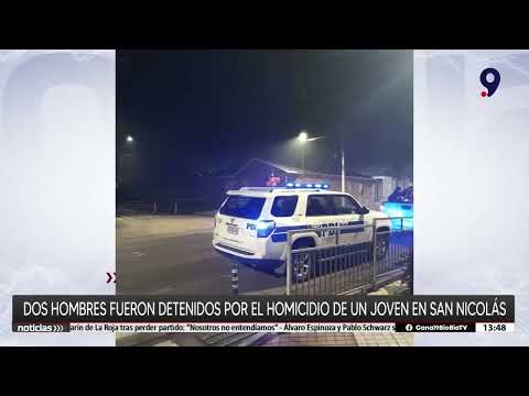 Dos hombres fueron detenidos por el homicidio de un joven en San Nicolás