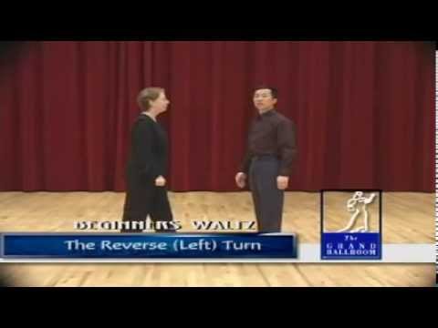 華爾茲初級課程--反轉舞課程 (Beginner Waltz - Reverse Turn Ballroom Dance Lesson)