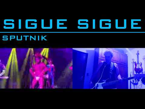Sigue Sigue Sputnik - Super Crook Blu (BASS COVER 2)