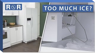 Ice Maker Won't Turn Off? Refrigerator Troubleshooting