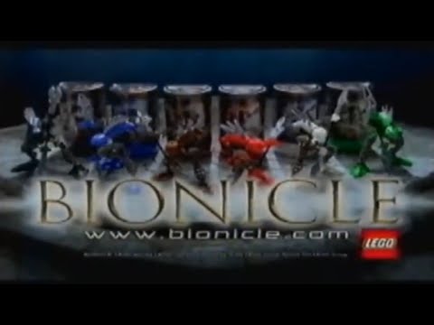 Rare UK TV Rahkshi Commercial (Short. 10s) - 2003 LEGO Bionicle. Sets, Products