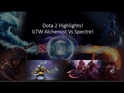 ILTW Alchemist Incredible fights against Spectre | Dota 2 Pub Highlights