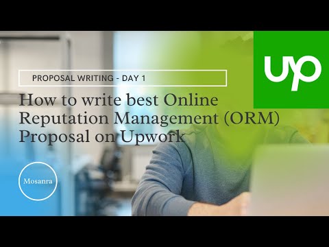 , title : 'How to write Online Reputation Management (ORM) Business Proposal for Upwork in 5 minutes - Day 1'