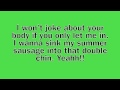 Steel Panther - Fat Girl (Thar She Blows) lyrics ...