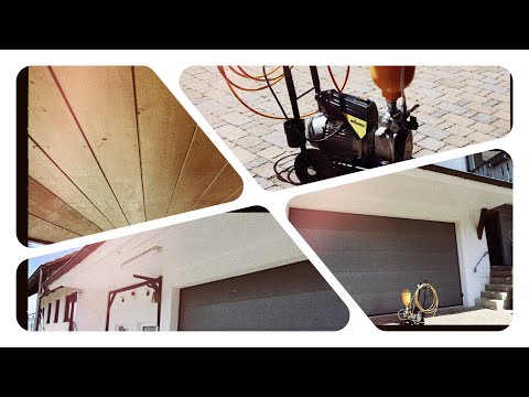 30qm Dachuntersicht Airless lackieren! Wagner SF23 PRO