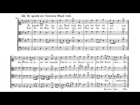 186 Chorales [3/8]: BWV 300-322 - Bach (Score)