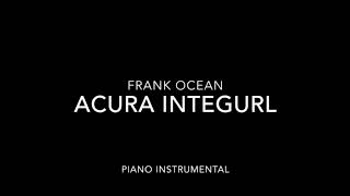 Frank Ocean Acura Integurl Instrumental