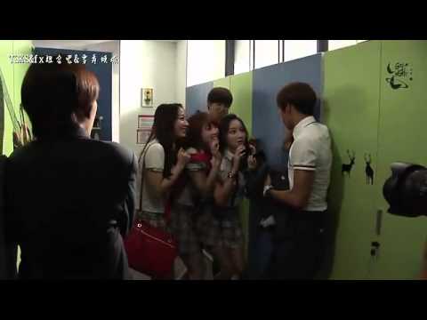 【雪舞傾城字幕組】120820 SBS 官網更衣間花絮 (中字)