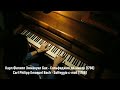 Карл Филипп Эммануил Бах Сольфеджио C Moll C P E Bach Solfeggio C Mol