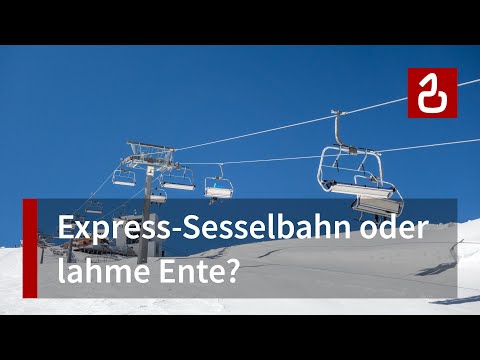 Sesselbahn «Ice Express» Scex Rouge (Gstaad - Les Diablerets - Glacier 3000)