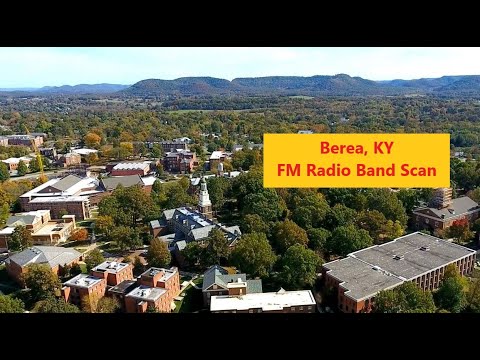 Berea, KY FM Radio Bandscan (Lexington, KY market)