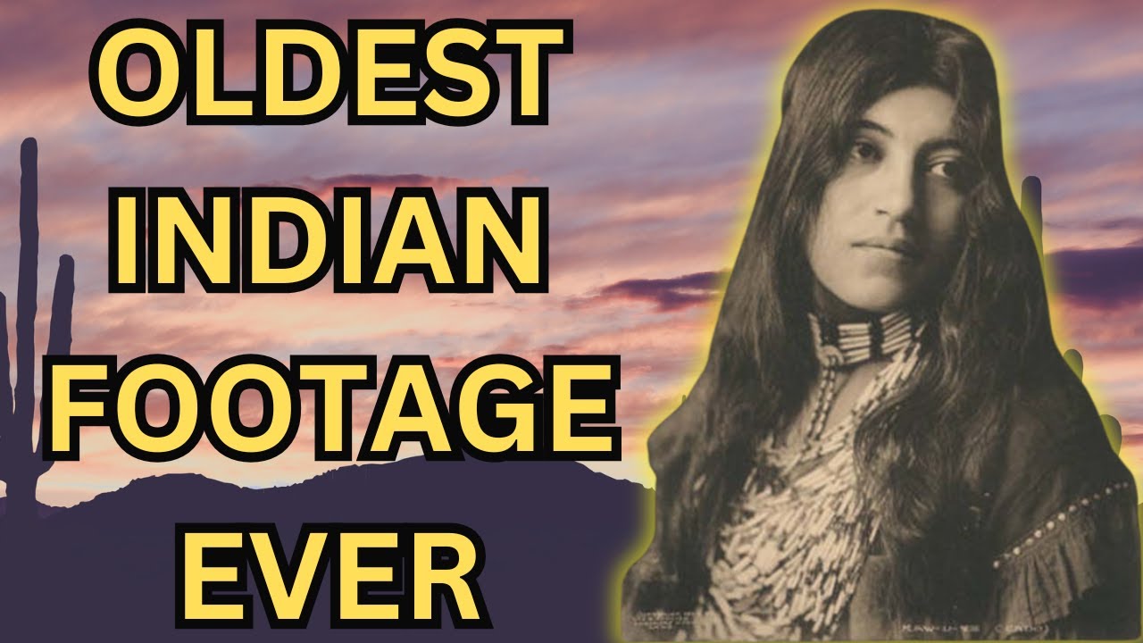 Oldest Native American Footage in History! Rare Photos as a Bonus!