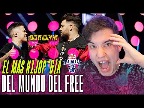 ¡¡¡EL PEOR RIVAL PARA GAZIR!!! GAZIR VS MISTER EGO RED BULL BATALLA ESPAÑA 2021