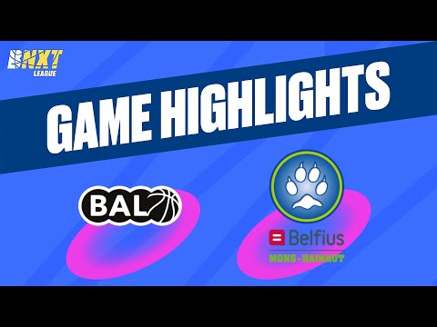 Basketbal Academie Limburg vs. Belfius Mons-Hainaut - Game Highlights