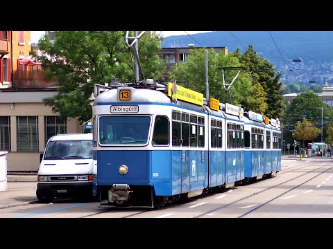 🇨🇭 ZURICH Tram Ride, Switzerland (4K Ultra HD)