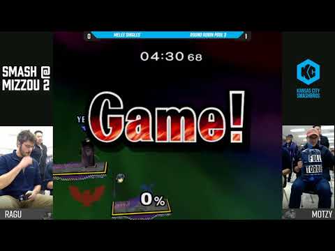 Smash @ Mizzou 2 SSBM - Ragu (Marth) Vs. Motzy (C. Falcon) - Round Robin Pools