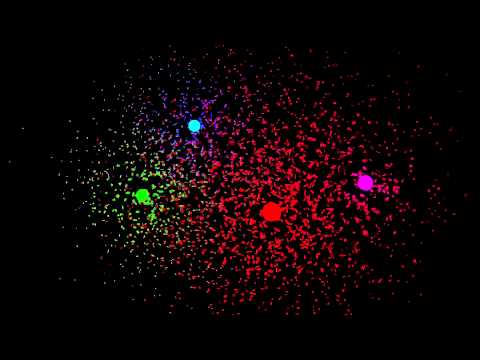 Blender Music Visualization - Komplextrus Sideways Tetris