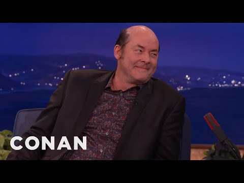 David Koechner Does Characters For His Kids | CONAN on TBS