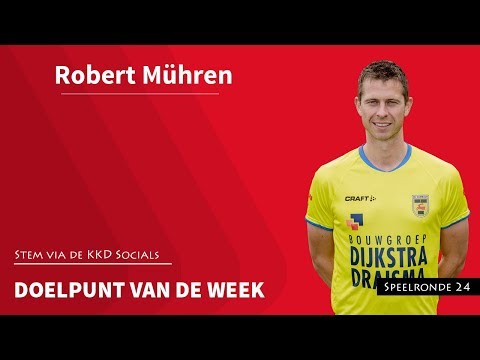 DOELPUNT VAN DE WEEK 24 | Robert Mühren