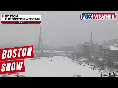 Winter Weather Alerts In Effect Across New England As Clipper Delivers Snow To Boston