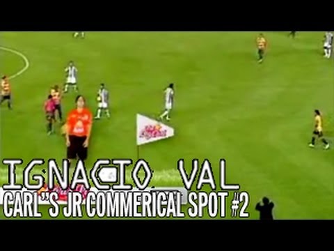Ignacio Val Carl's Jr TV Commercial 2 (Big Carl)