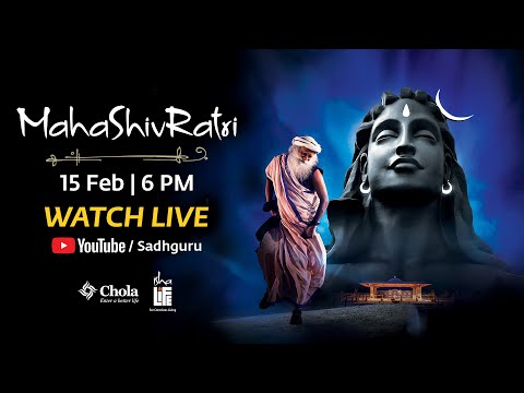 Celebrate Mahashivratri with Sadhguru | 6 PM IST, 15 Feb 2026